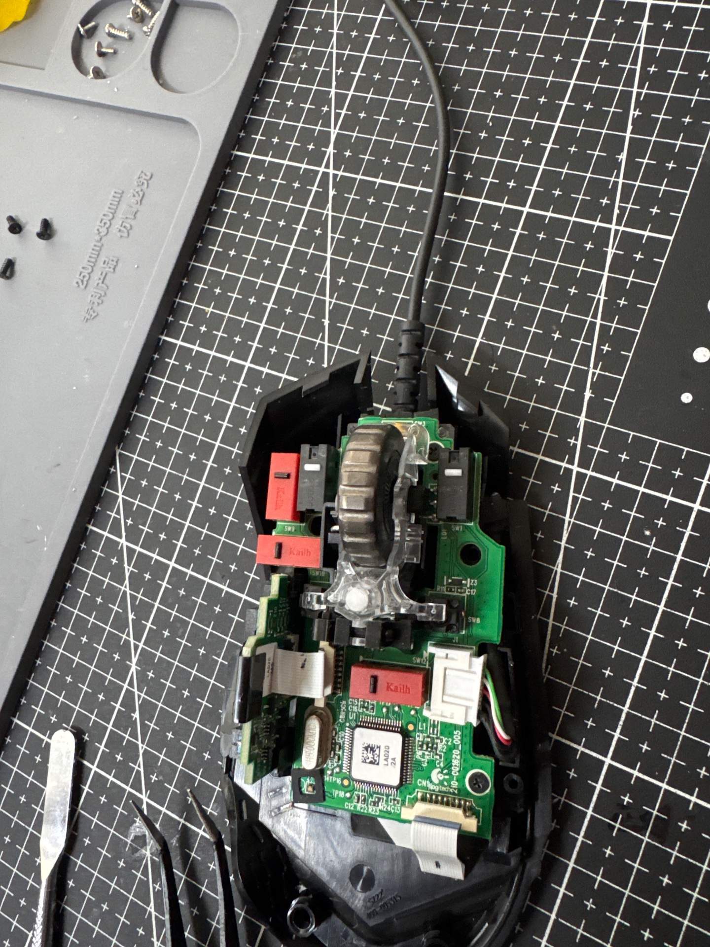 罗技G502--更换橡胶线 实拍图 3