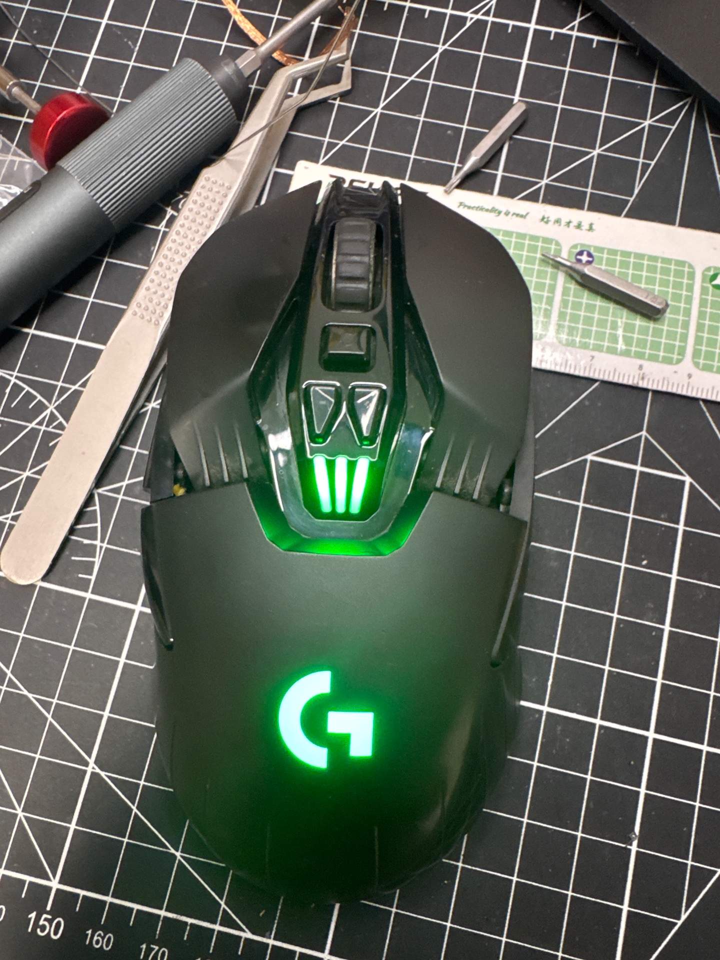 罗技 G903 更换电池-新电池 1400MAh 实拍图