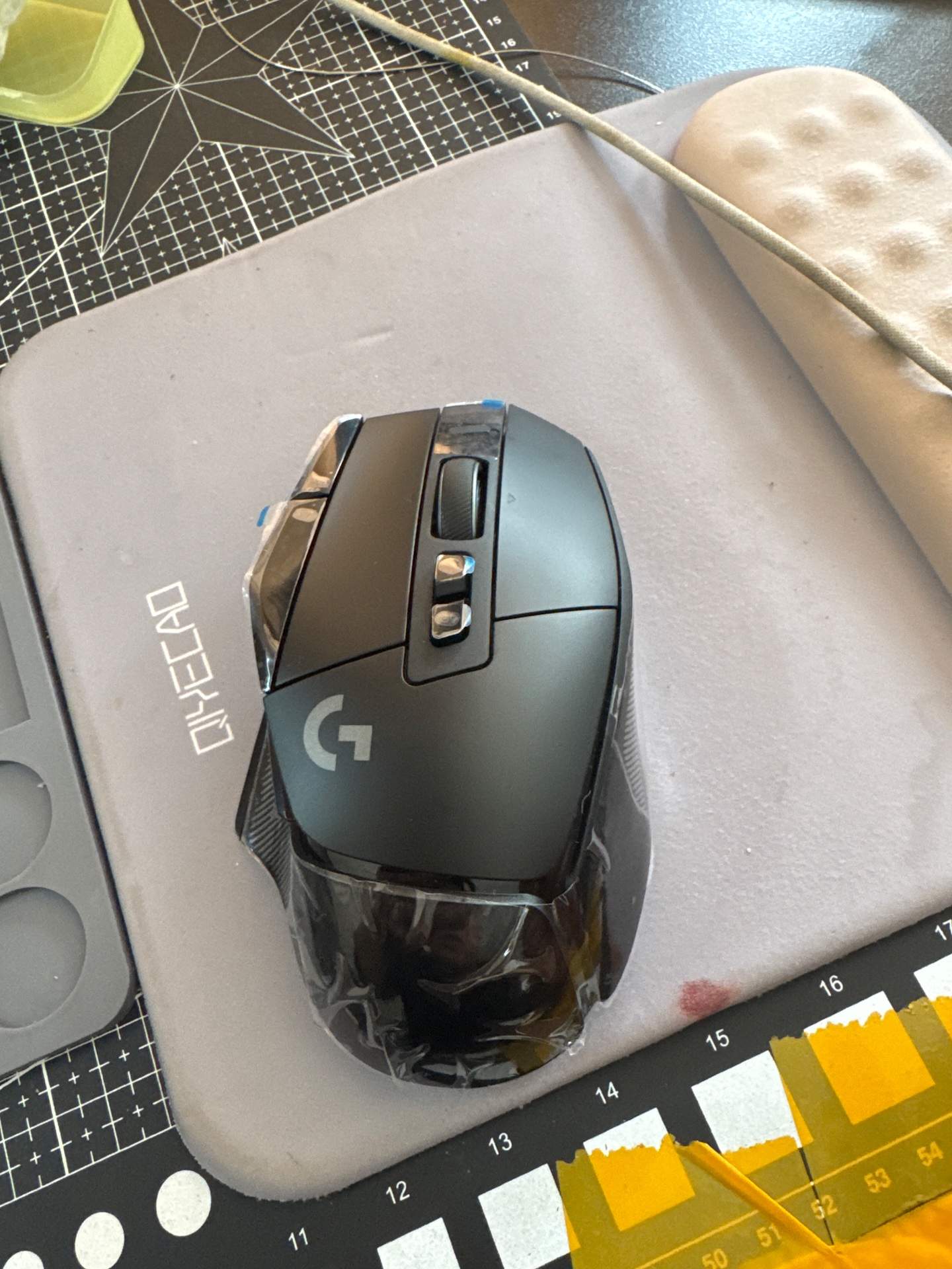 【顺丰发回】内蒙古鄂尔多斯客户罗技g502x更换上壳子底壳子超声波清洁➕换 耐用的微动（白点 100M） 实拍图 1