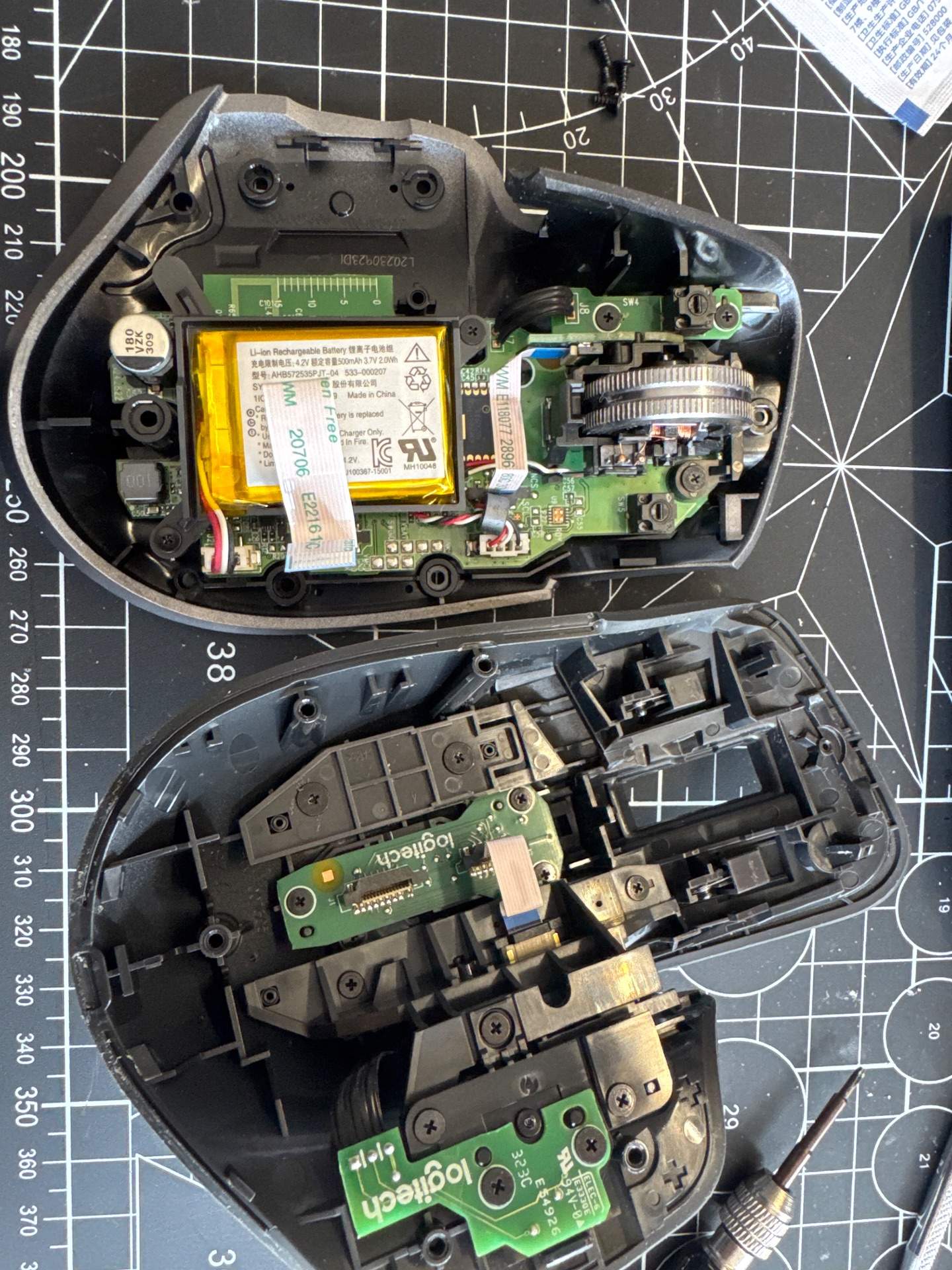 【同城上门】罗技 master 3s 更换静音机械微动 实拍图