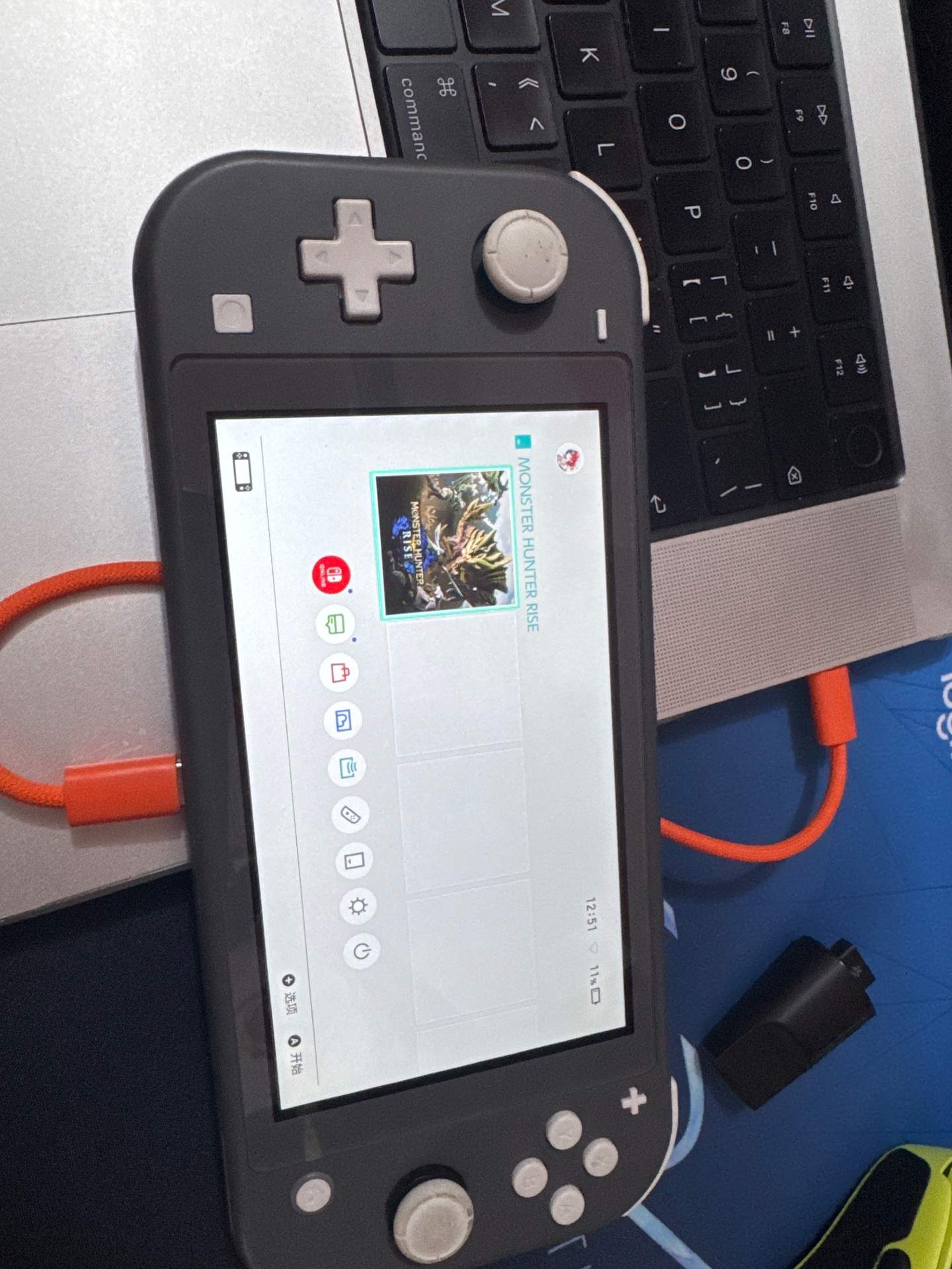 switchlite 客户自带摇杆更换 实拍图