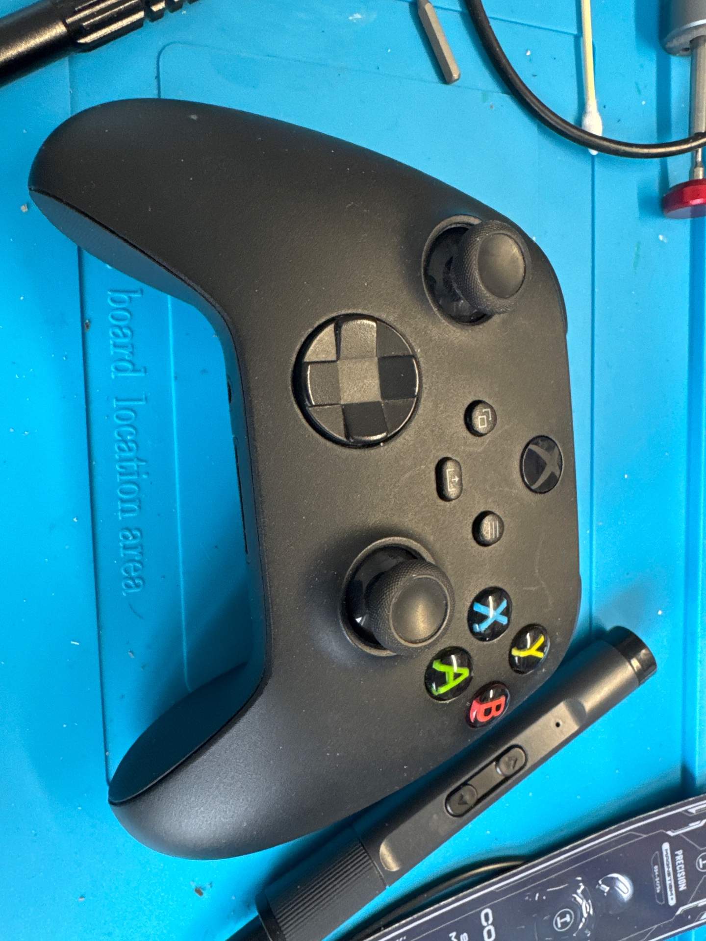 xbox更换一对五代tmr摇杆，锦富 实拍图