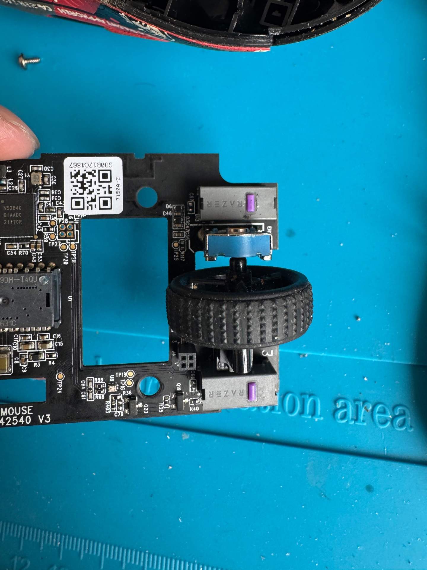 客户雷蛇蝰蛇终极版更换滚轮编码器和右键原厂微动-黔西南布依族苗族自治州杨先生 实拍图 2