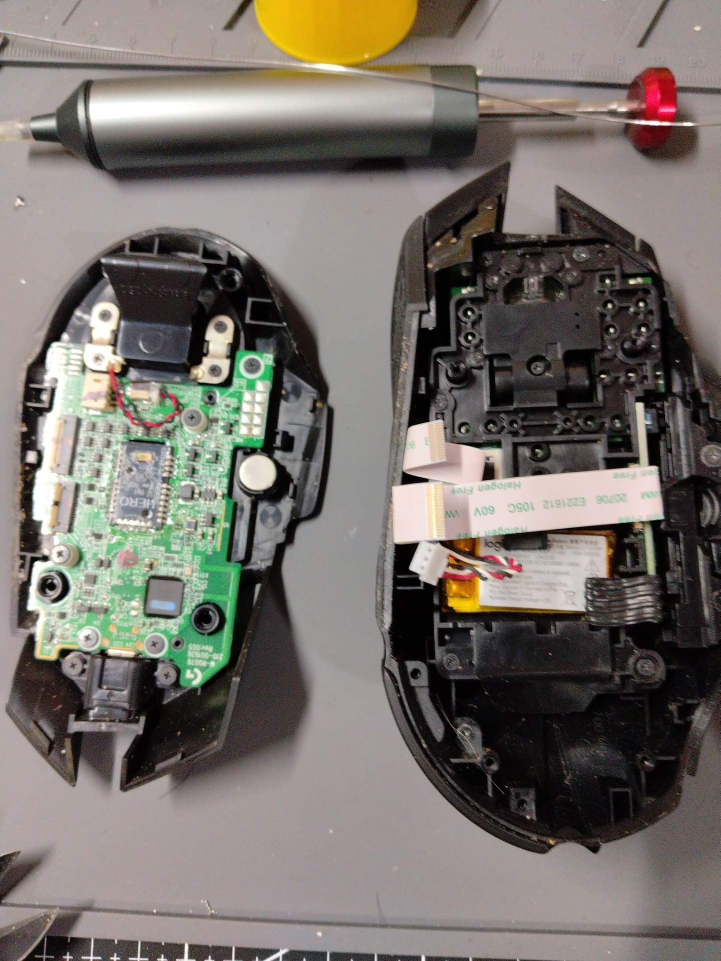 罗技 G 502无线版更换中框➕简单清洁 实拍图 3