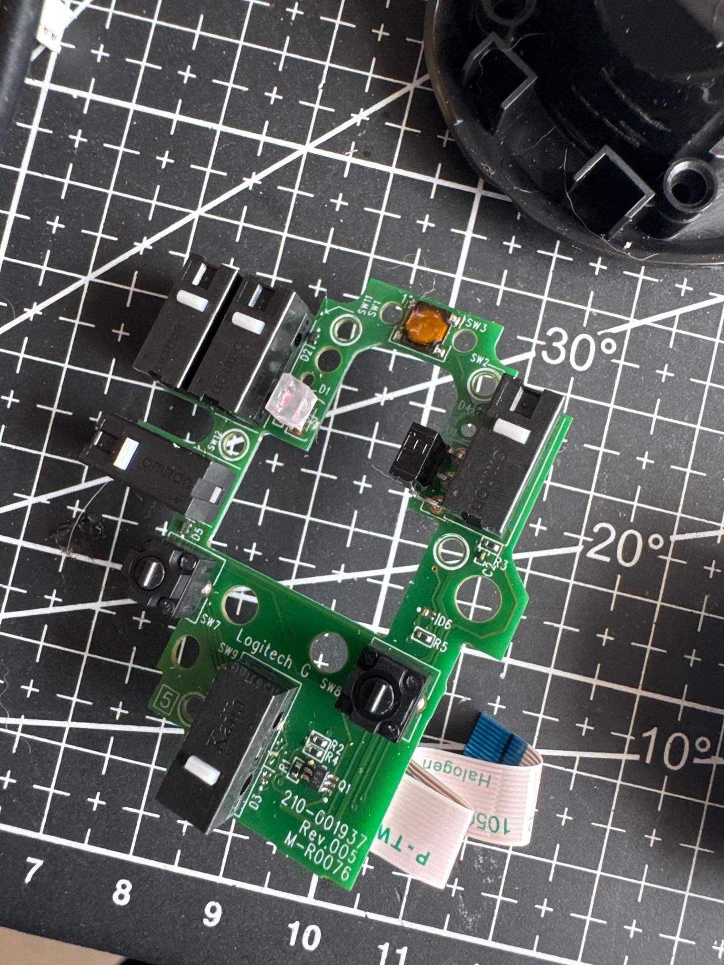g502 无线更换微动 实拍图 3