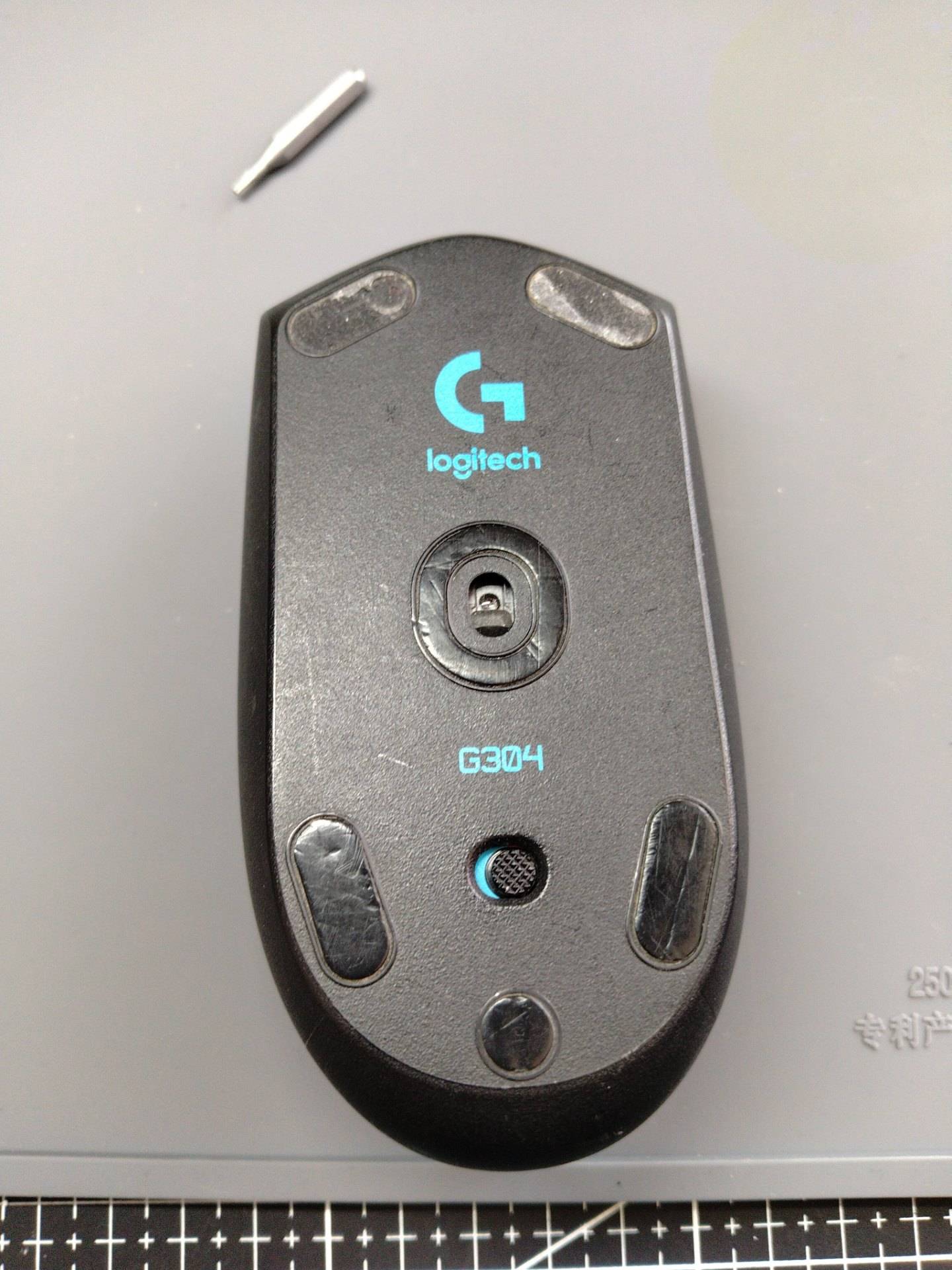 山东济南客户 罗技G304更换左右蓝点微动 实拍图