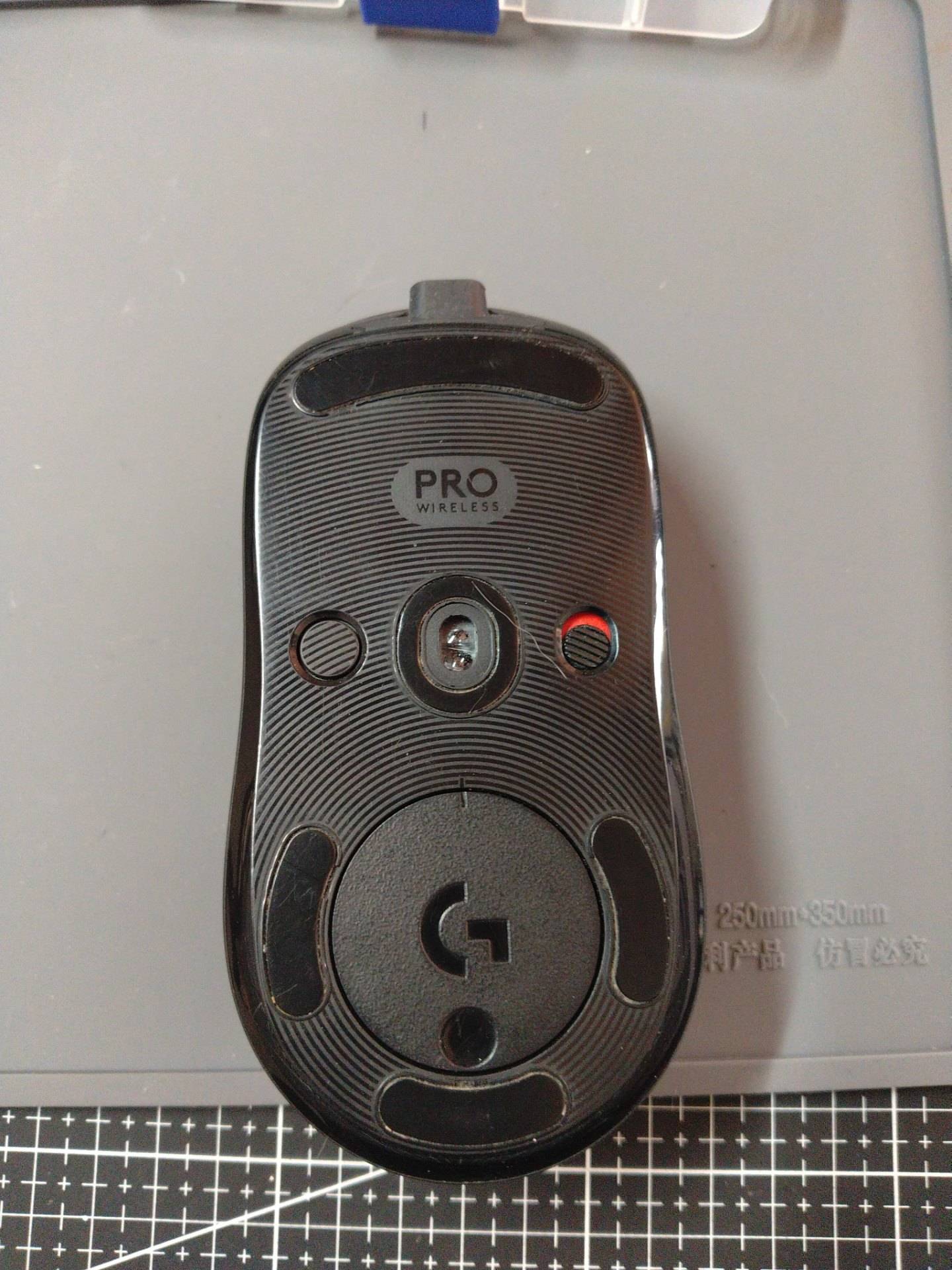 河南省驻马店客户罗技 GPW1 更换滚轮编码器 实拍图