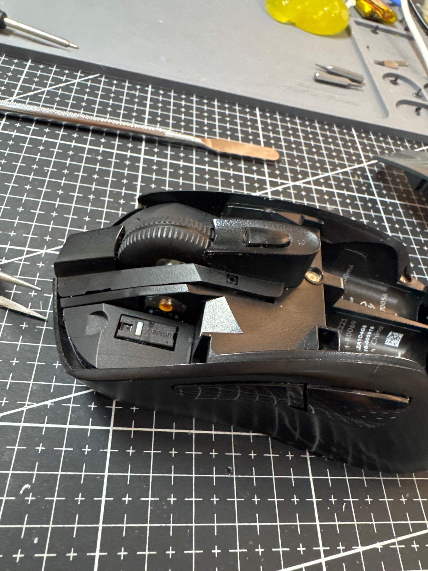 罗技 G603 更换滚轮+更换编码器 实拍图 3