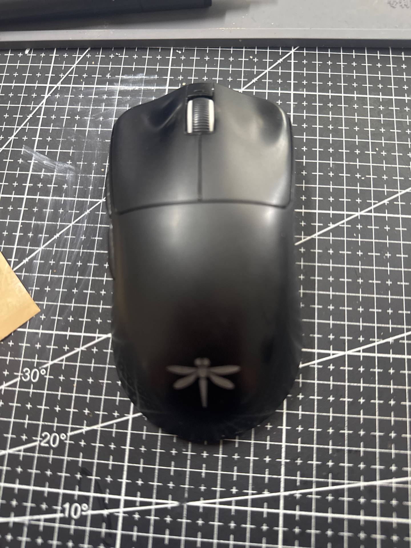 蜻蜓F1 Pro max，鼠标中键按键坏了 实拍图
