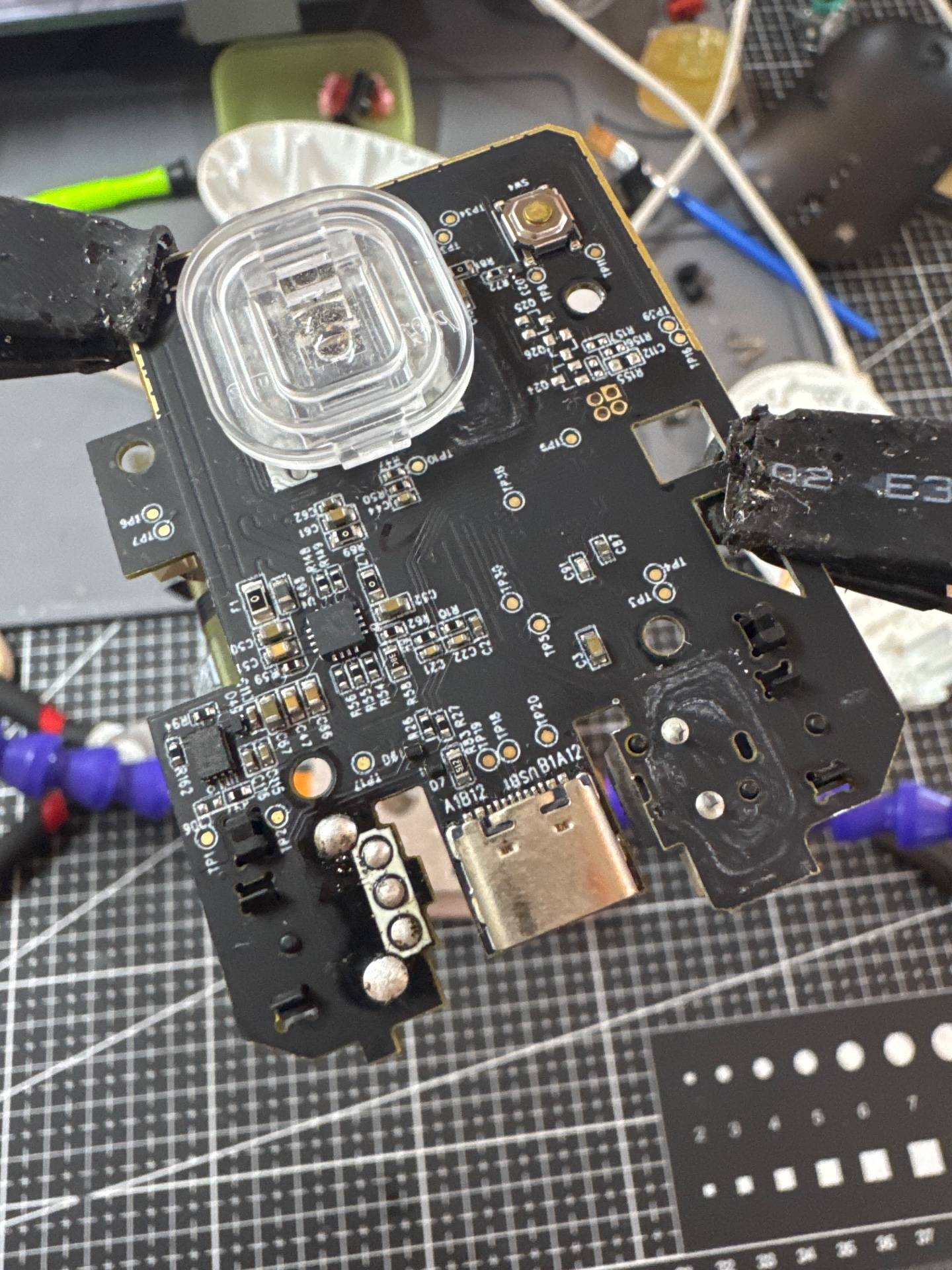 炼狱蝰蛇v3pro鼠标回滚更换 【TTC】蓝金轮防尘编码器15MM 实拍图