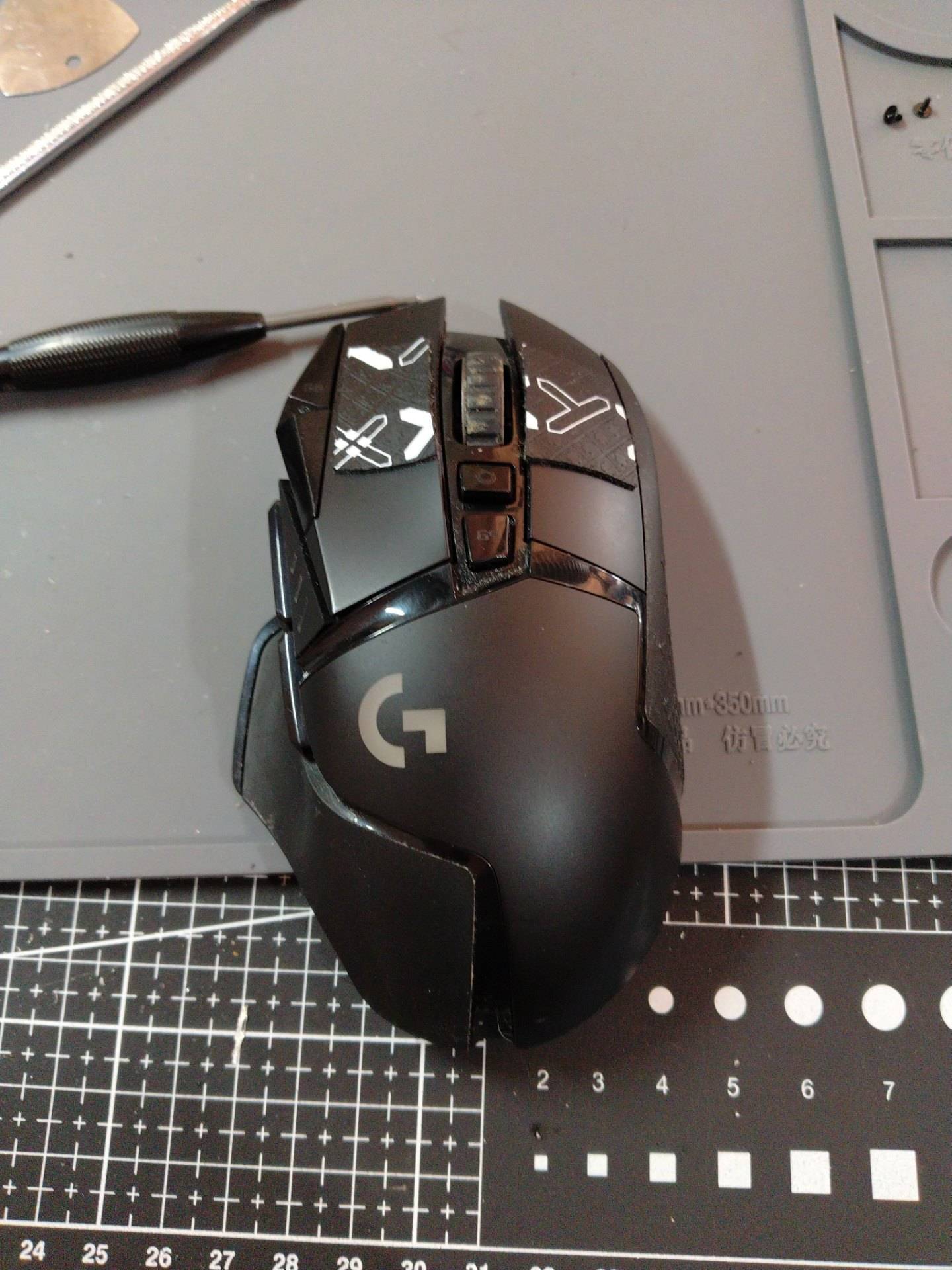 g502无线右键经常长按的时候失灵，更换左右升级款 100M 白点微动 实拍图 2