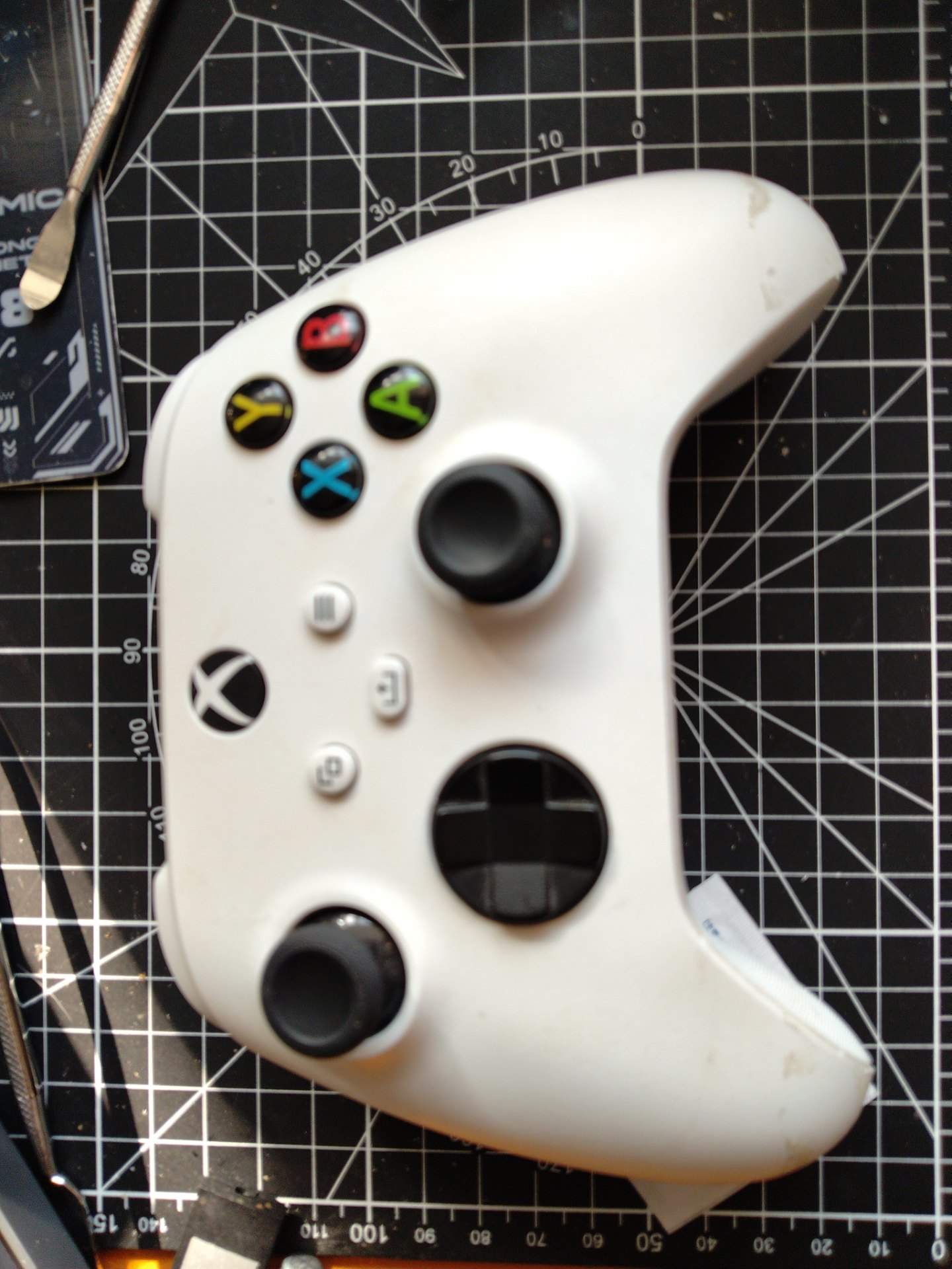 山东烟台客户 xbox更换左右五代摇杆 实拍图