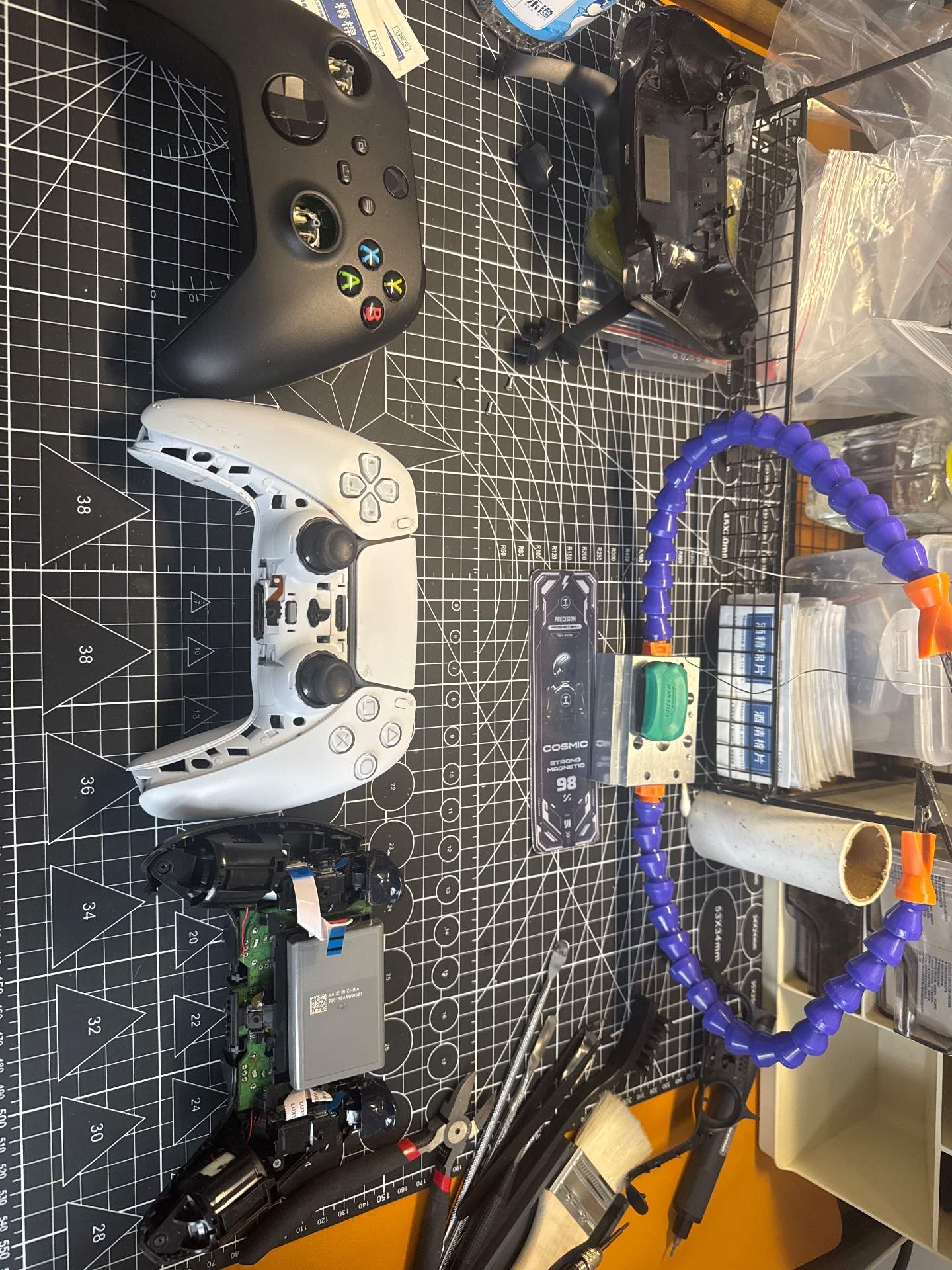 2个PS5手柄+一个XBOX one手柄 维修摇杆 实拍图
