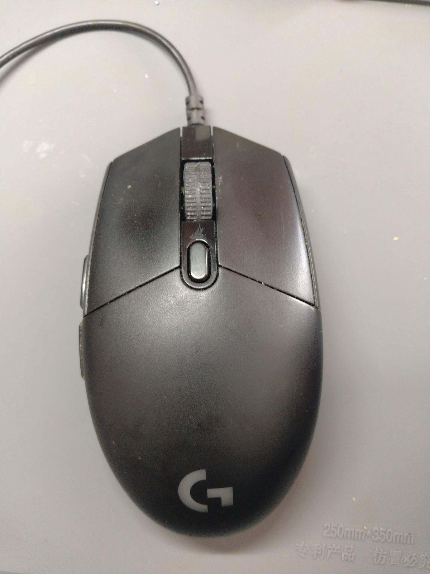 罗技 G102 滚轮故障更换滚轮编码器 实拍图