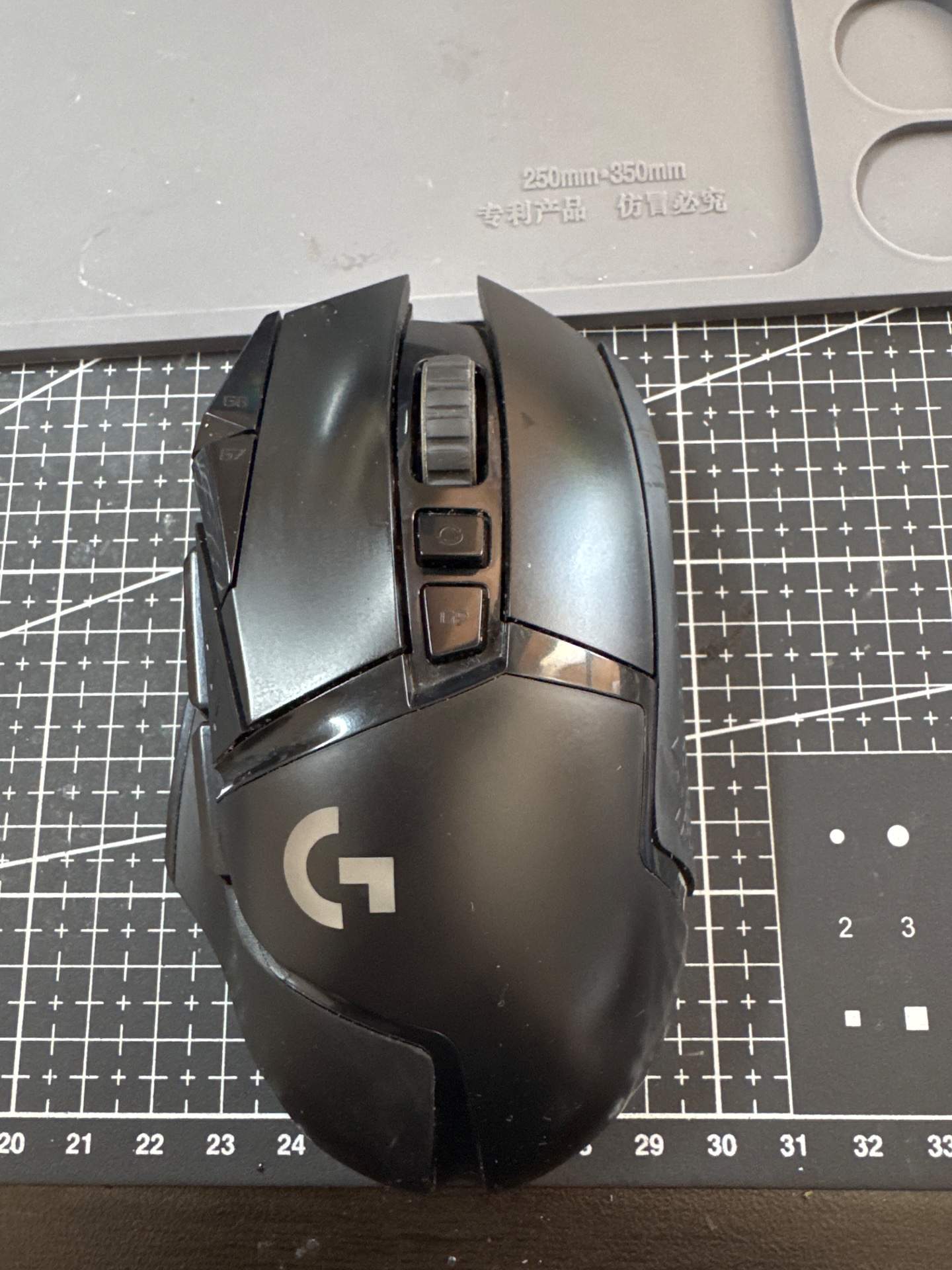 罗技 g502无线版更换左右微动-欧姆龙左红右蓝 实拍图 2