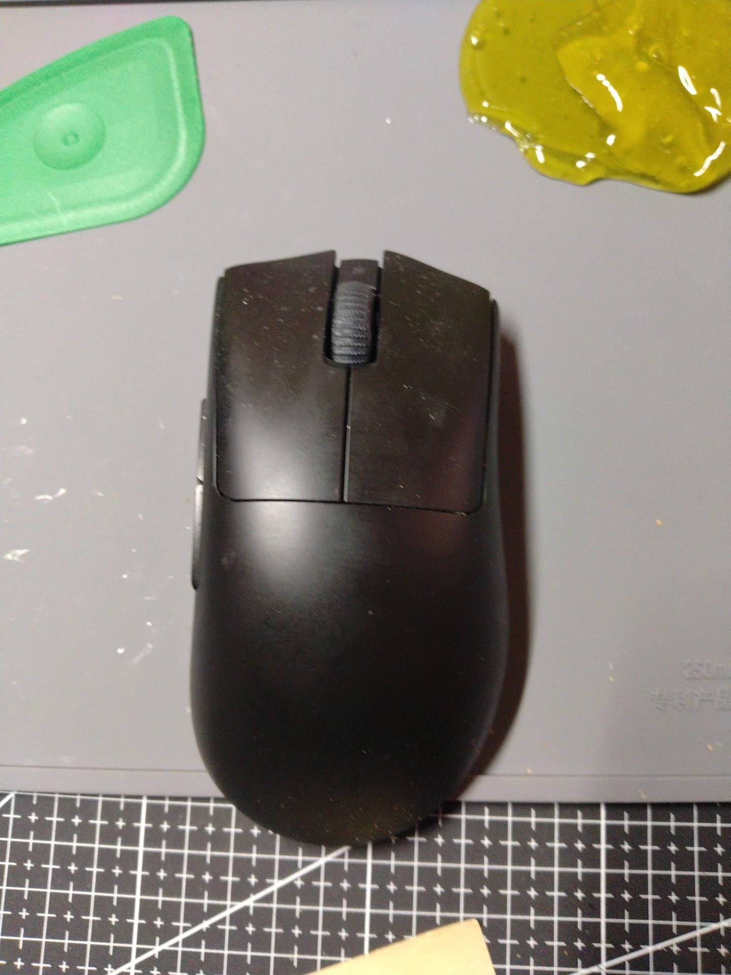 辽宁沈阳-炼狱蝰蛇 V3Pro 滚轮回滚更换编码器-脚贴无需粘贴 实拍图