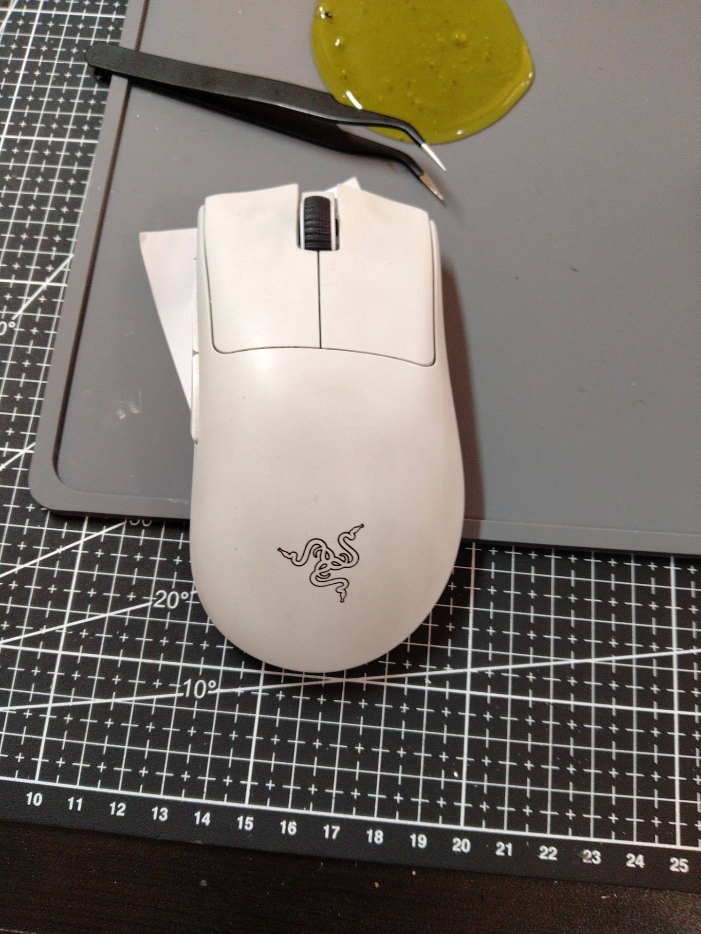 蝰蛇v3pro滚轮回滚 实拍图