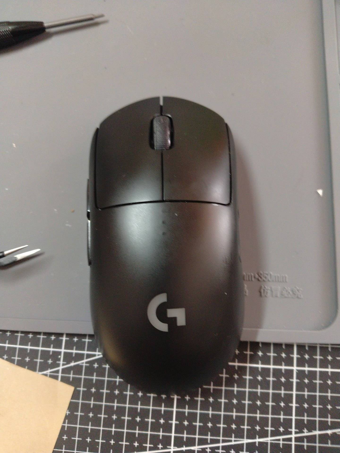 河南省驻马店客户罗技 GPW1 更换滚轮编码器 实拍图 2