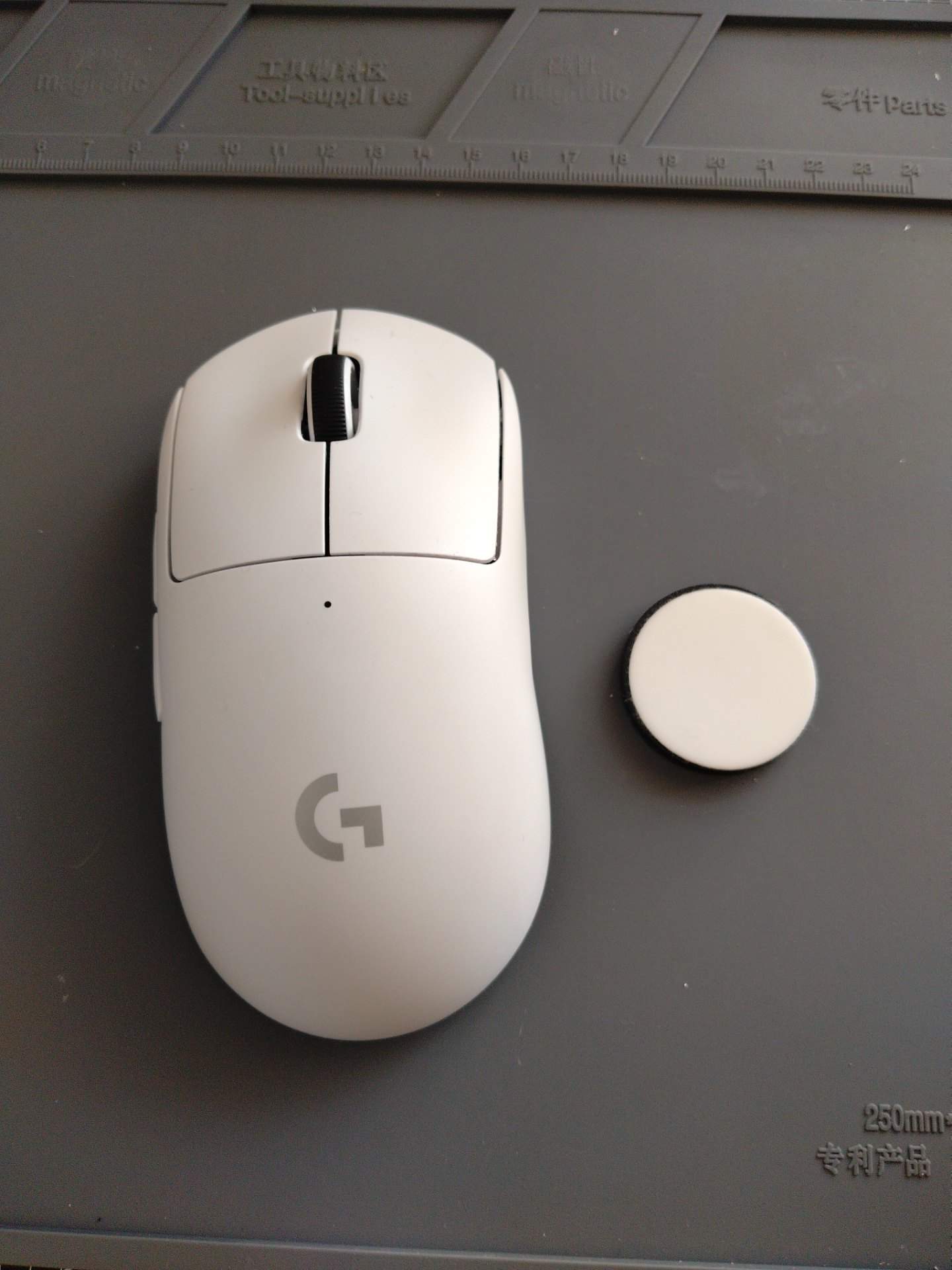 陕西省西安市客户罗技 GPW2更换滚轮编码器 实拍图