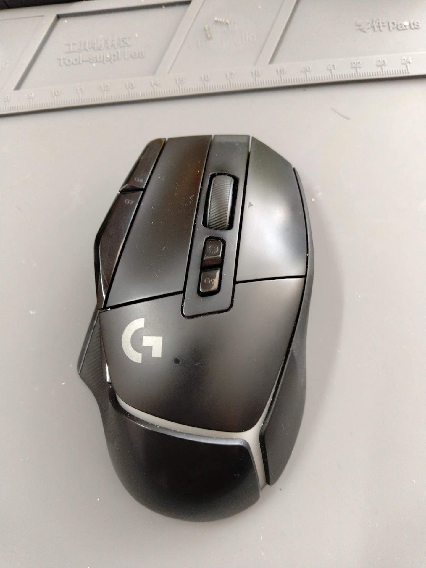 罗技g502xplus更换排线座 实拍图