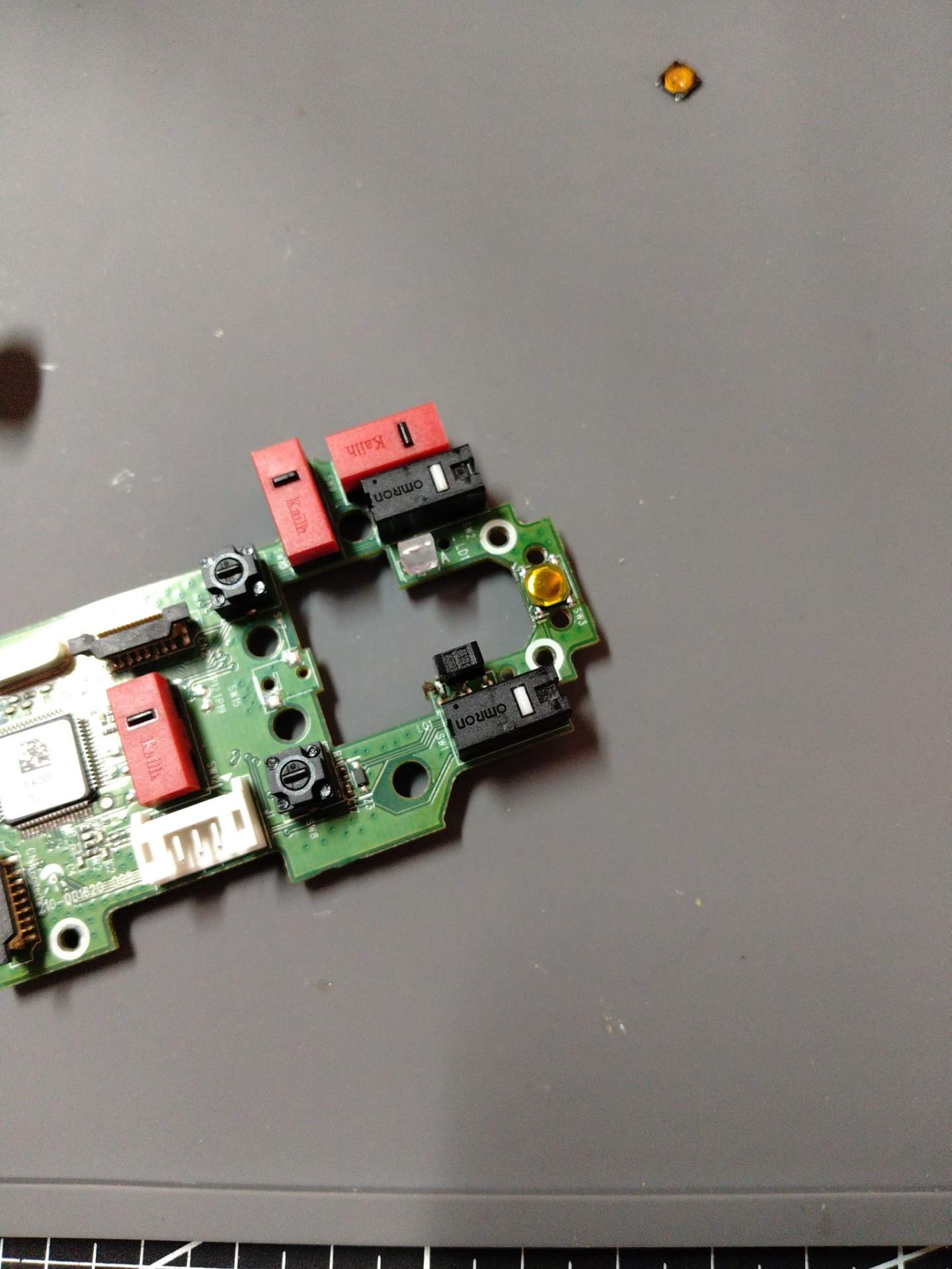 罗技 G502 更换编织线 +超声波清洁 实拍图