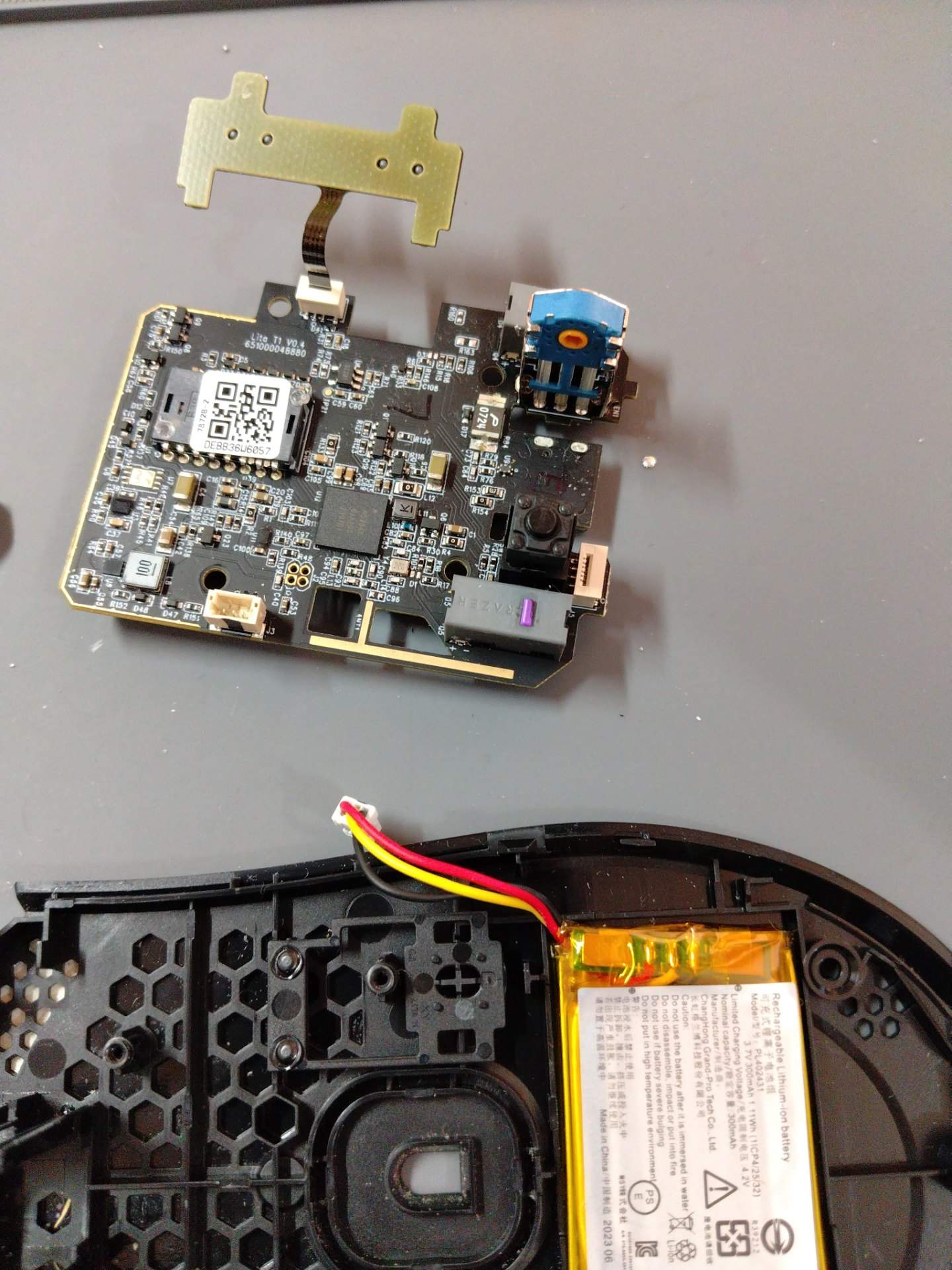 雷蛇v3pro换个编码器 实拍图 2