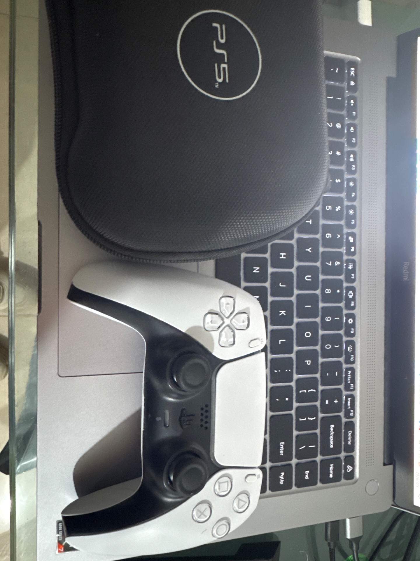 Ps5手柄更换左右六代摇杆 实拍图