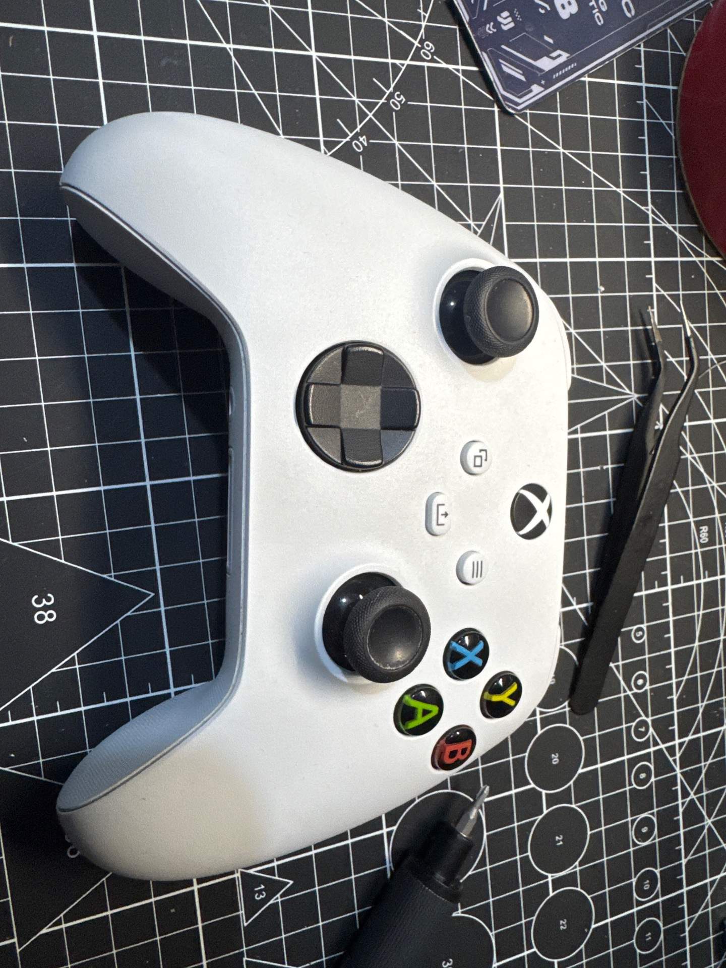 XBox 更换六代摇杆 实拍图