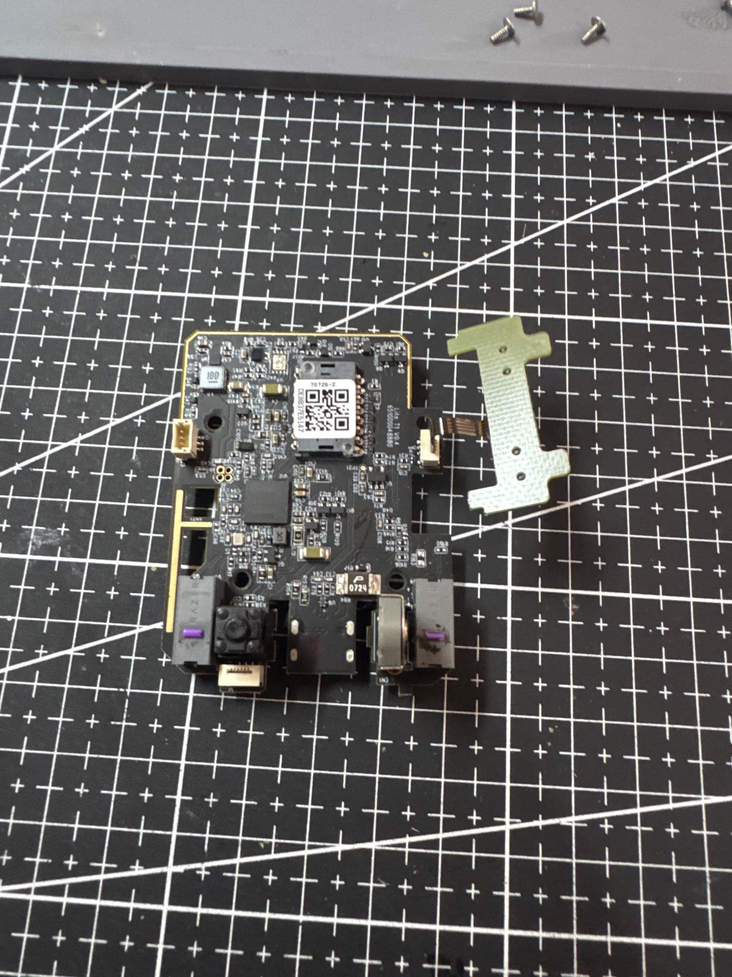 炼狱蝰蛇v3pro鼠标回滚更换 【TTC】蓝金轮防尘编码器15MM 实拍图
