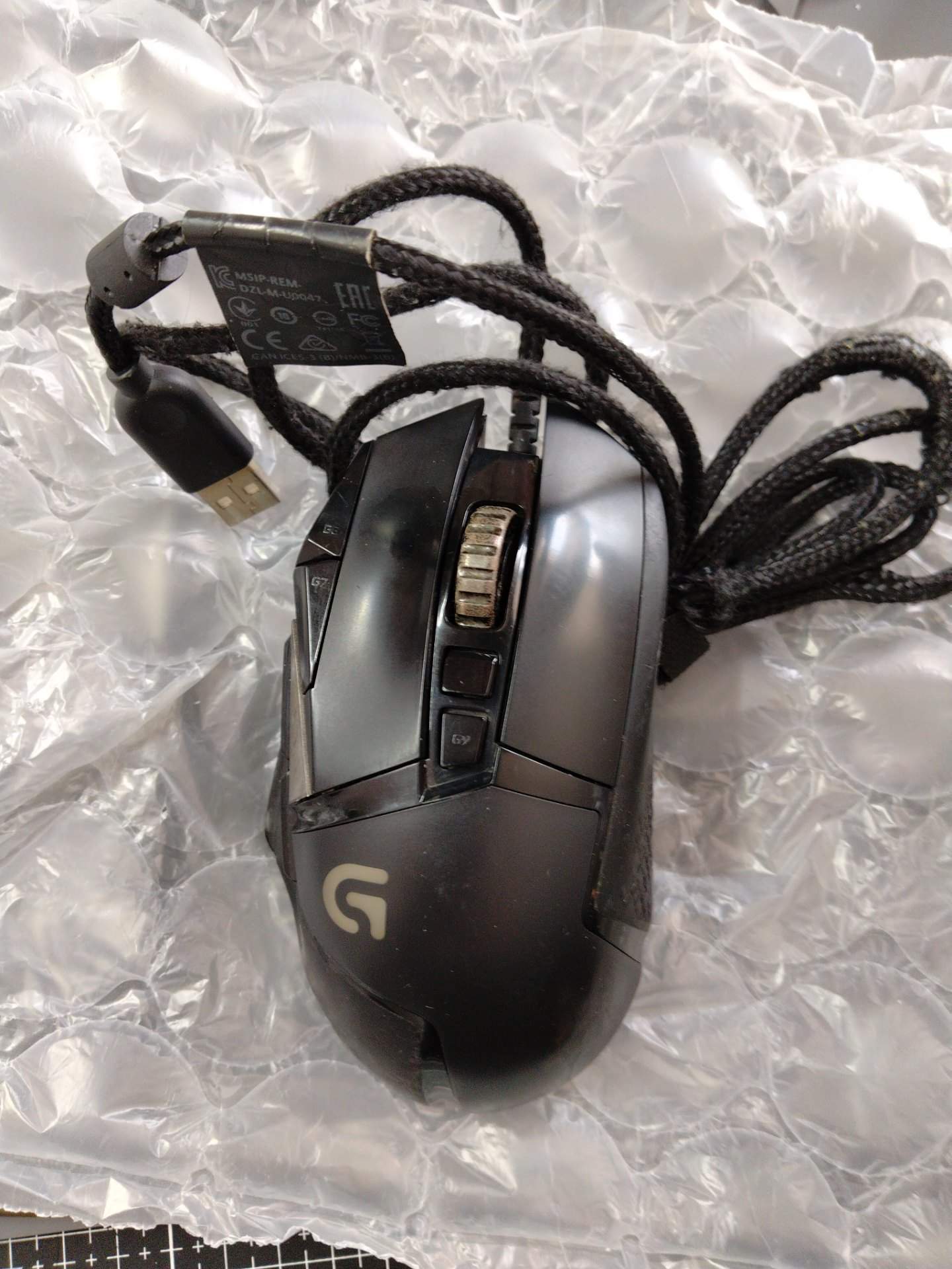 山东济南客户罗技g502 有线版更换中键 实拍图 1