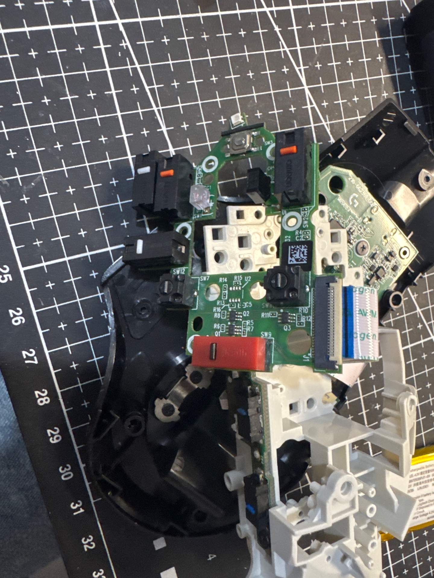 罗技 G502x 按键无法使用，滚轮滑动，页面不动需要检查什么原因 实拍图 3