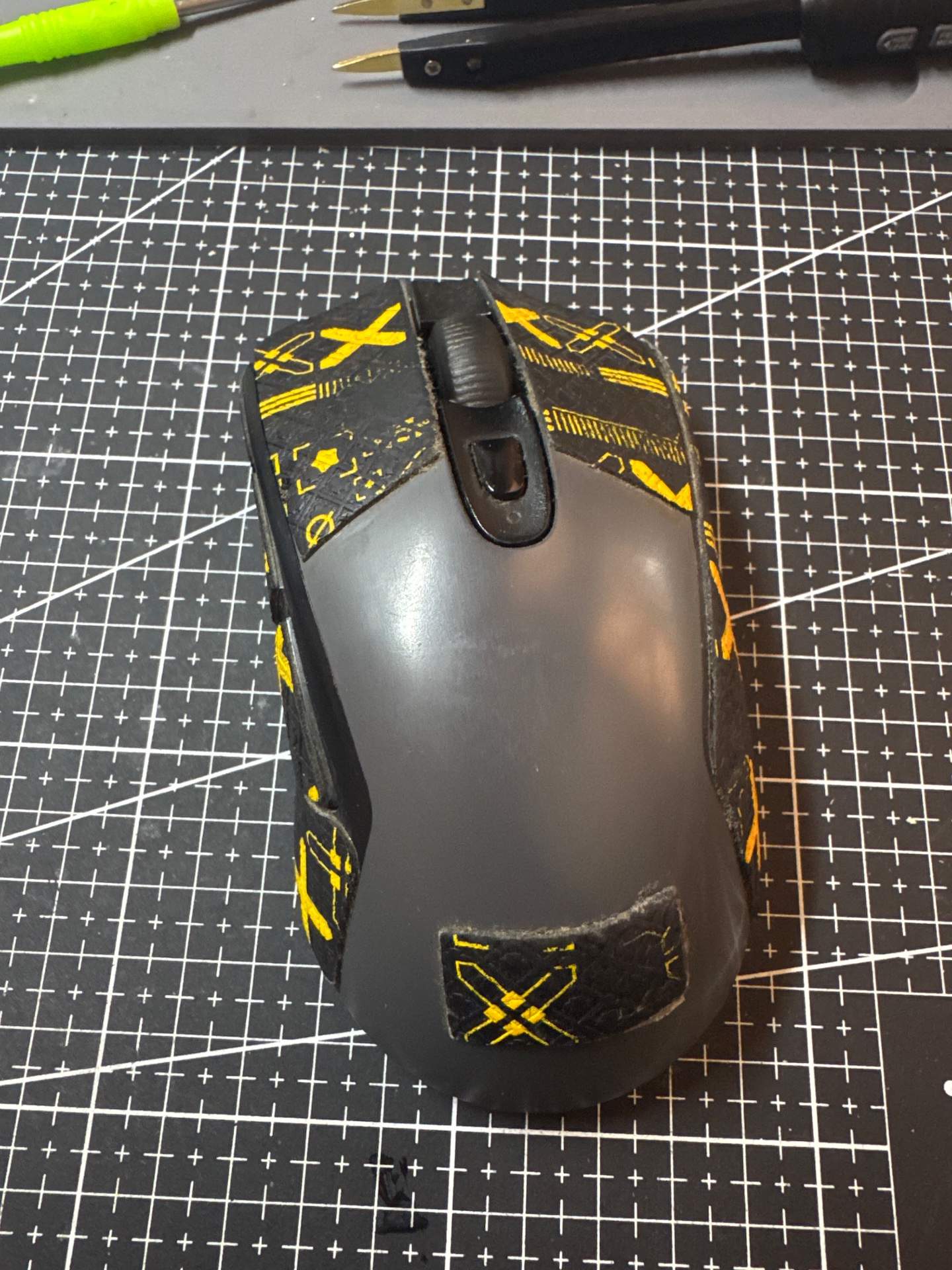 罗技 G603 更换左右微动 实拍图