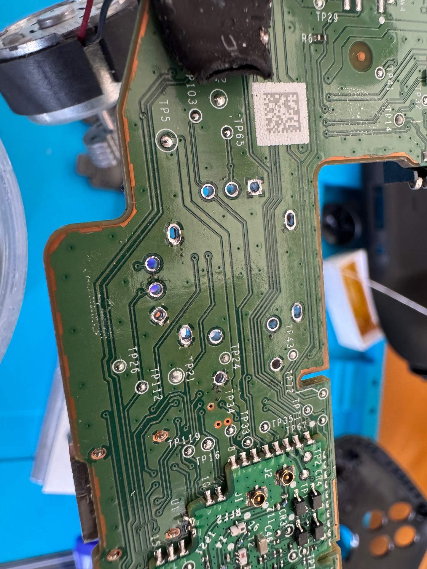 Xbox 焊点细节实拍